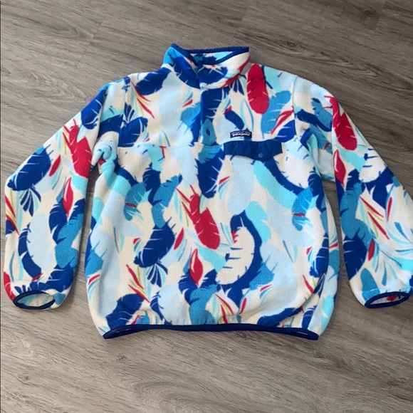 Patagonia Sweaters - Patagonia Synchilla Rare Feather Pullover Fleece